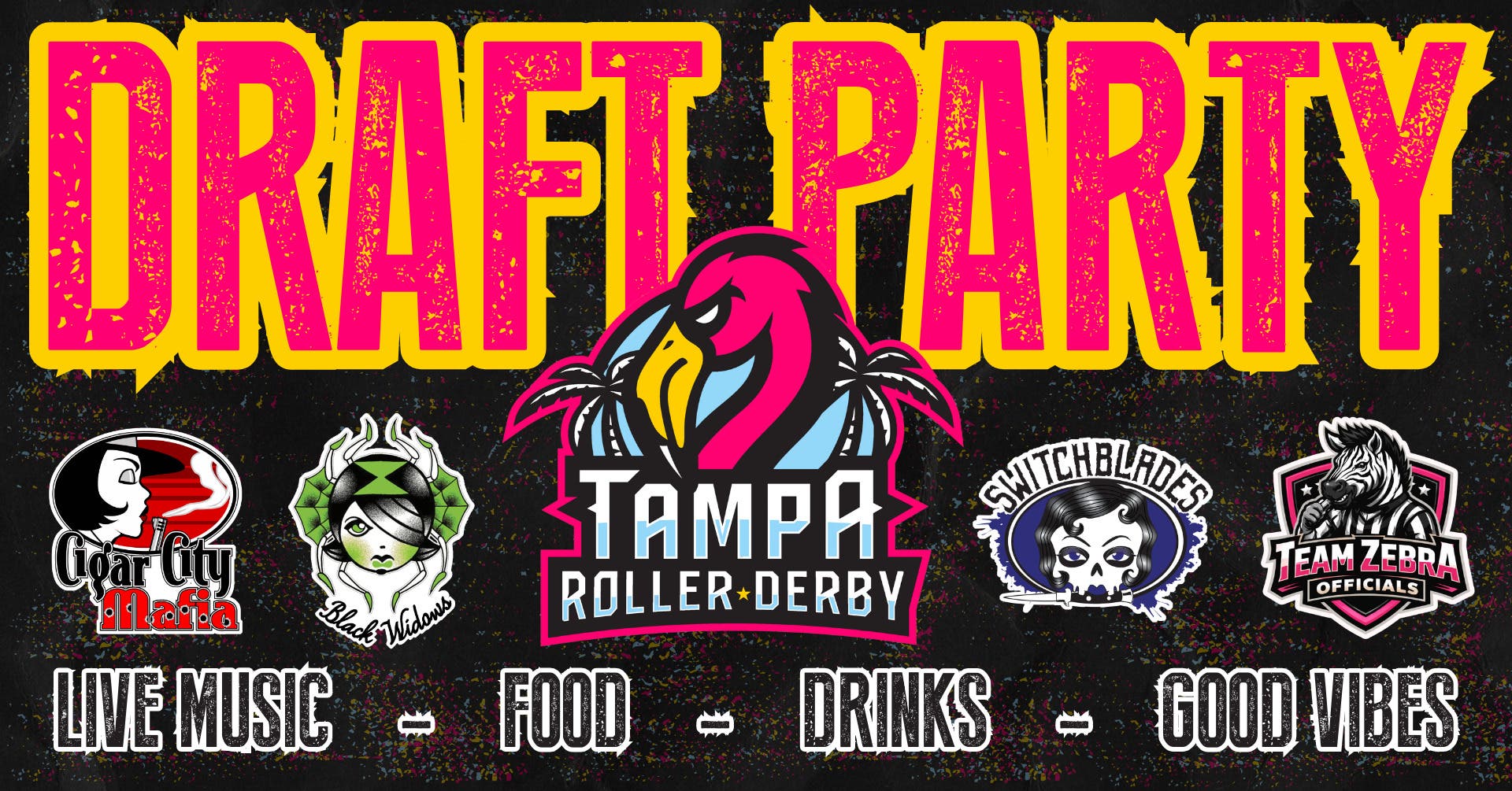 Tampa Roller Derby Draft Party