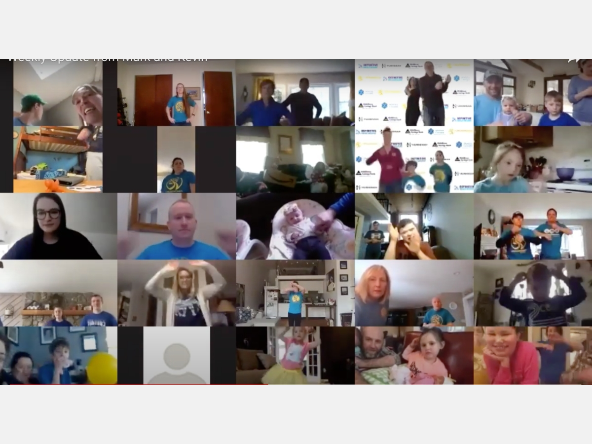 More than 55 participants and families danced for Autism Awareness