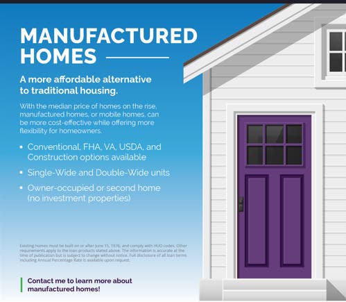 Looking for Information on or Thinking of Purchasing a Manufactured Home?