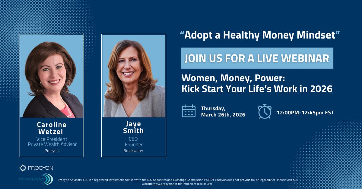 Women, Money, Power Webinars - Part 2: Adopt a Healthy Money Mindset