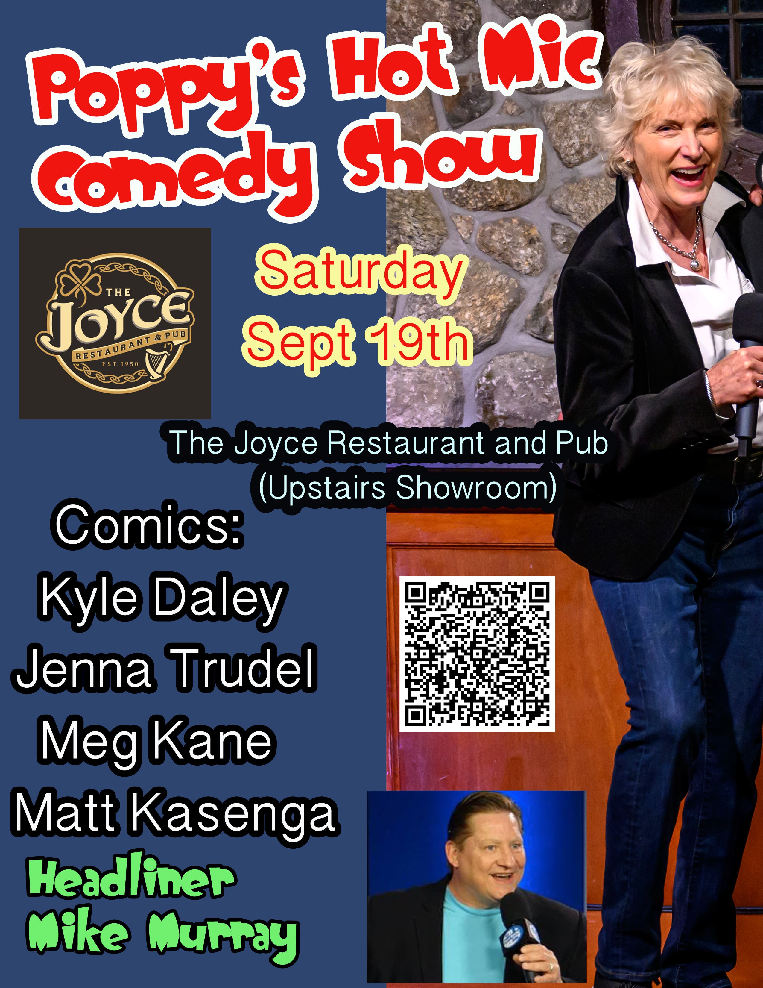 Poppy's Hot Mic Comedy Show