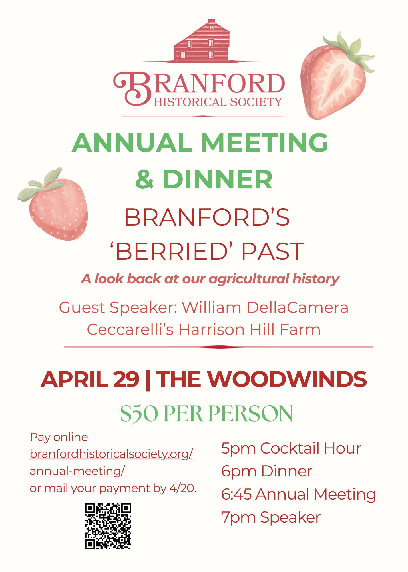 Branford Historical Society Annual Dinner