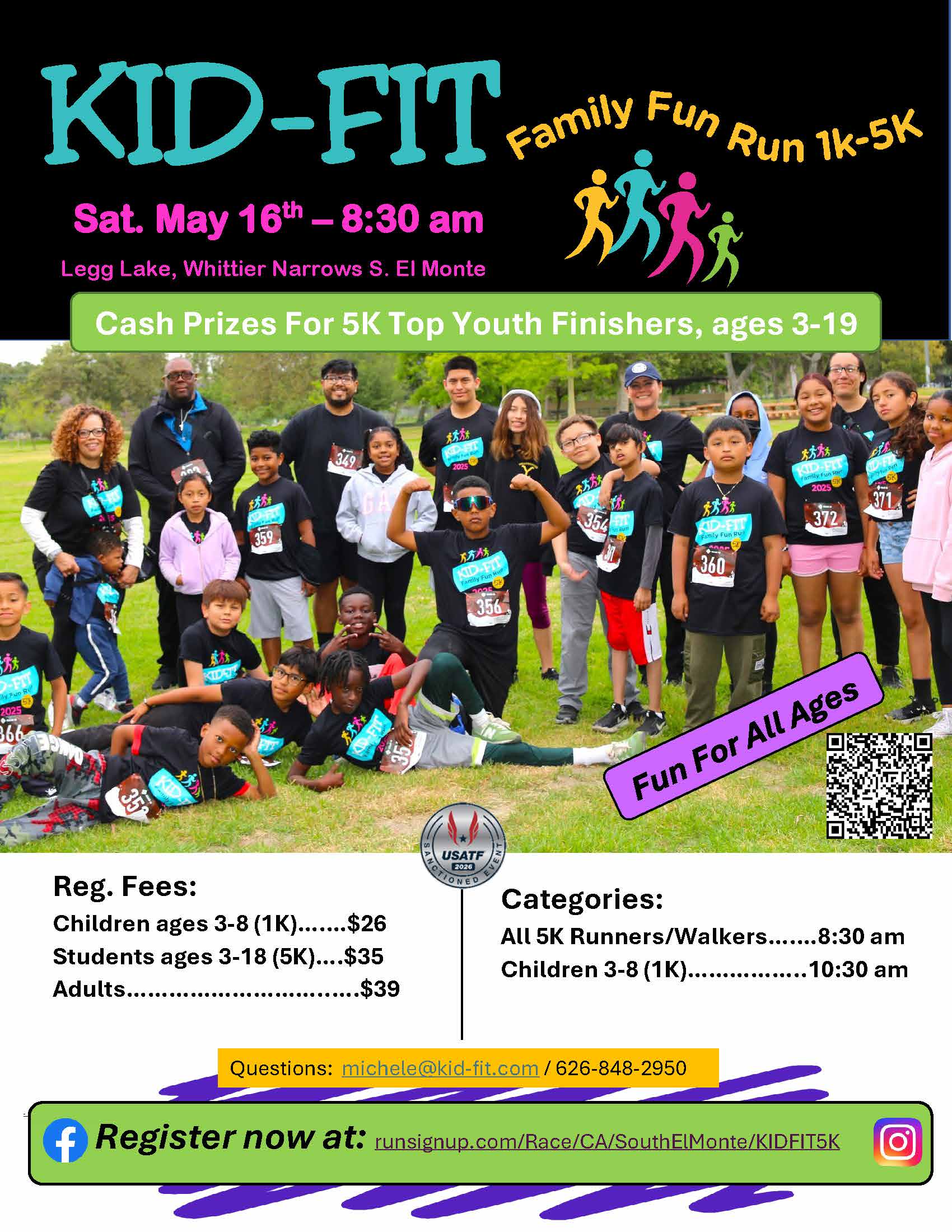 KID-FIT Family Fun Run 5K & Kids 1K