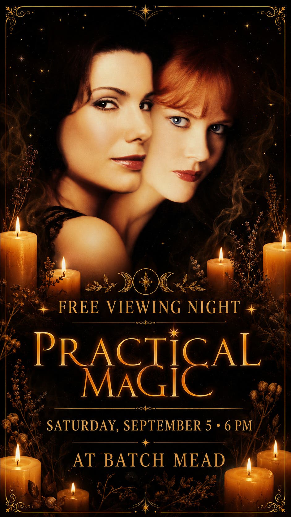 Free Practical Magic Viewing Night