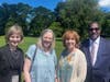 2.	From left: Jill Koski, Morton Arboretum president and CEO; Mary Handelsman from Manitou Creek Drainage District; Gloria Charland with Together for Nature/Juntos para la Naturaleza; and Dr. Homer Wilkes, Undersecretary for Natural Resources and Environm