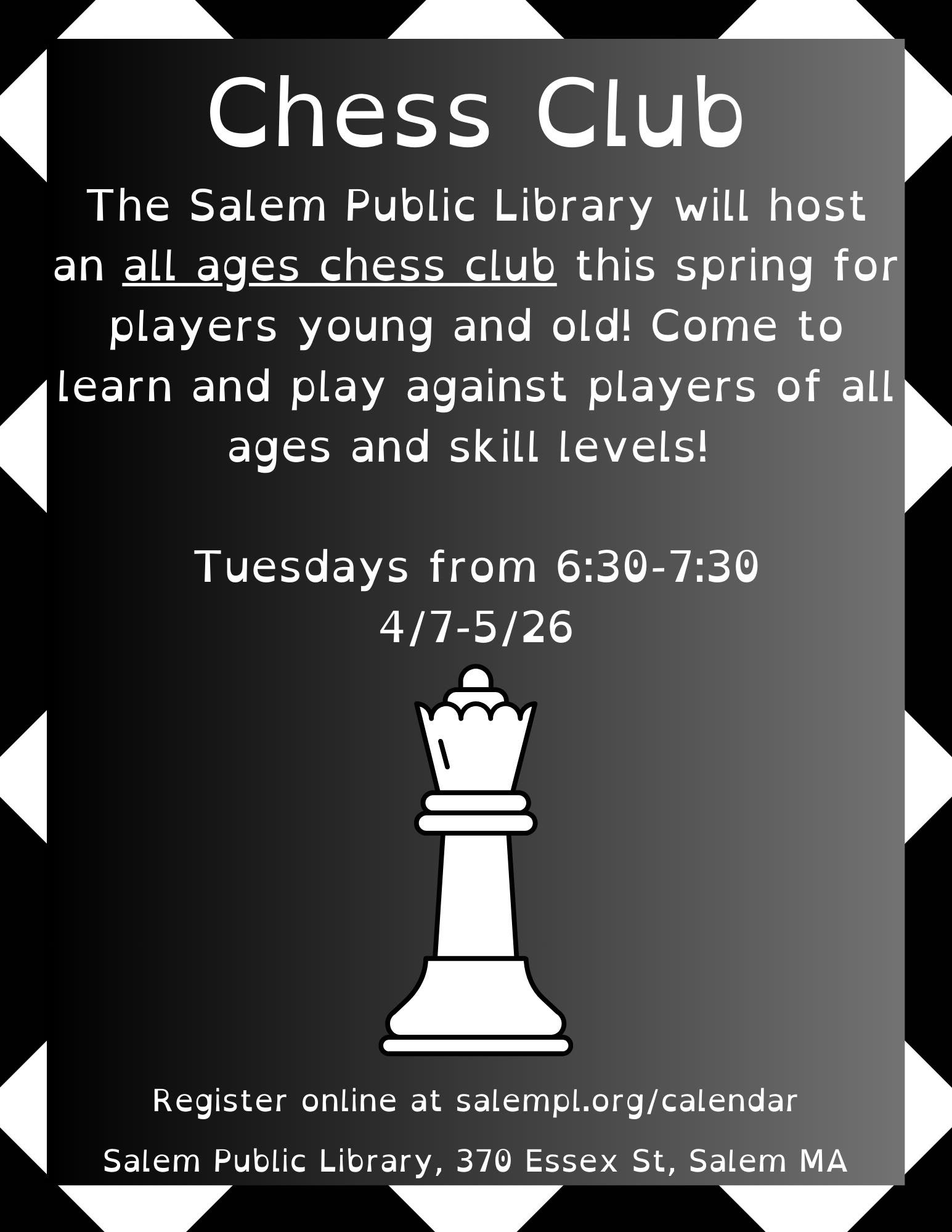 Chess Club for all ages