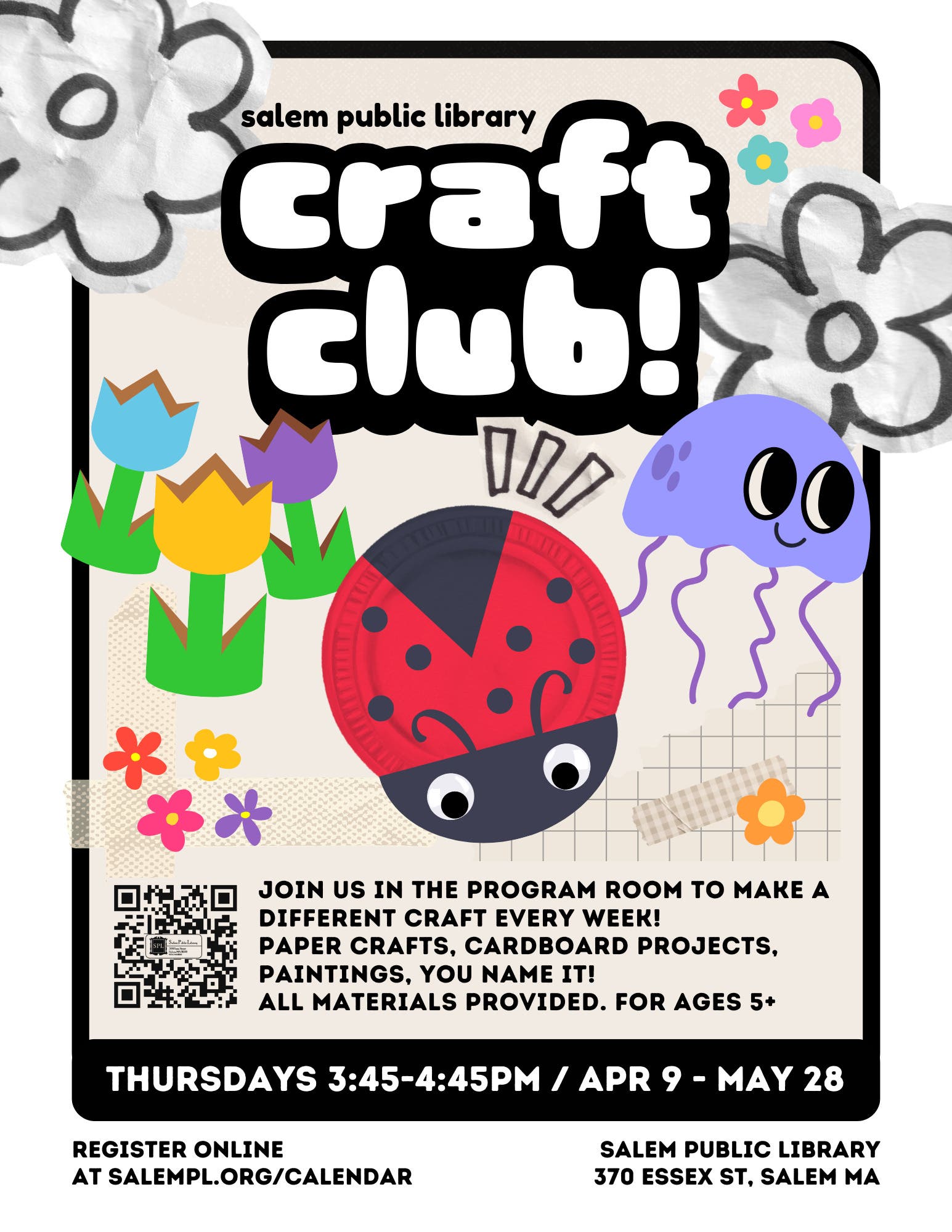 Craft Club for Grades K and up