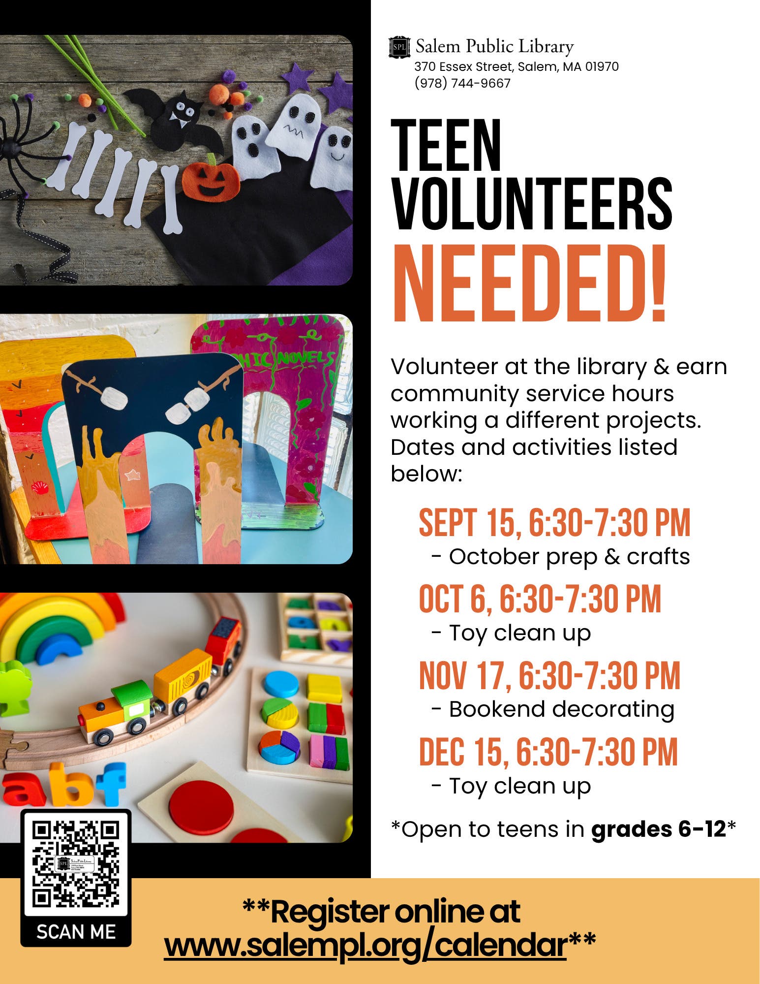 Teen Volunteer Night