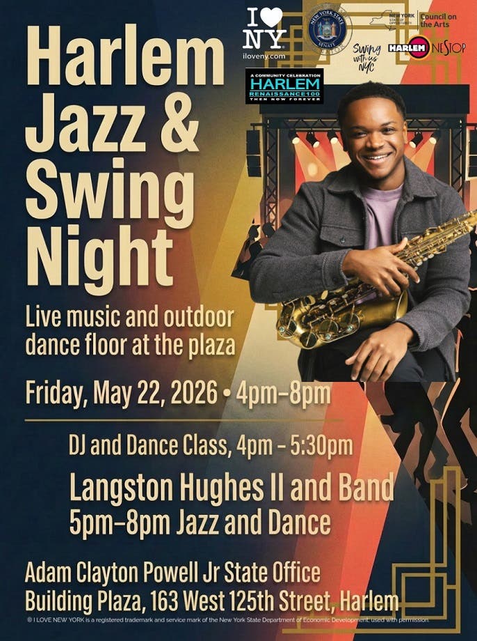 Harlem Renaissance Then. Now. Forever: Harlem Jazz & Swing Night with Langston Hughes II and Band