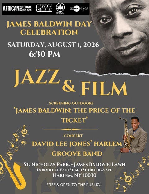 James Baldwin Day Celebration + African Film Festival, Inc.