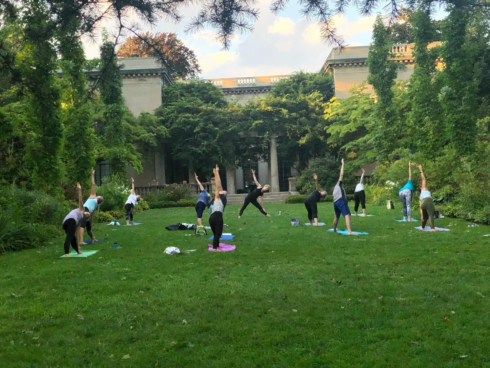 Family Yoga at Van Vleck