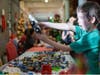 Children Playing With Lego during previous holiday event supported by Bricks Busting Boredom