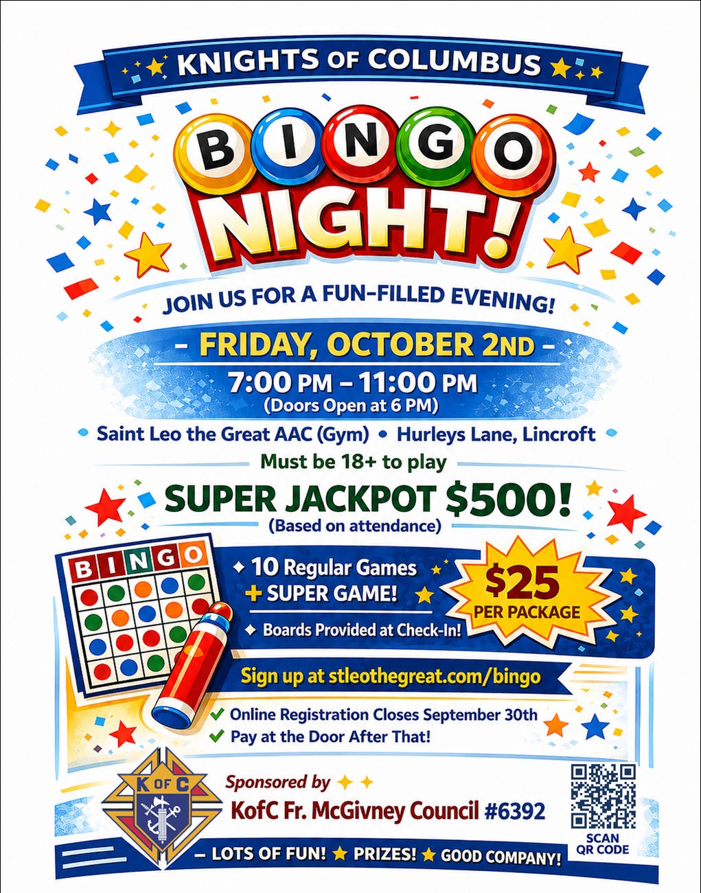 Bingo Night!