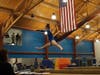 Olivia Perkins goes airborne in Darien.