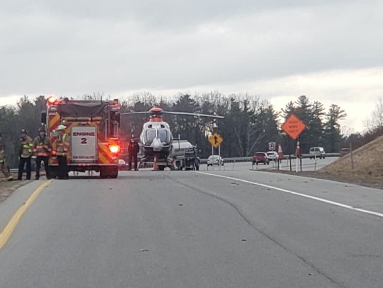 Interstate 93 Reopens After Onramp Crash In Londonderry Londonderry