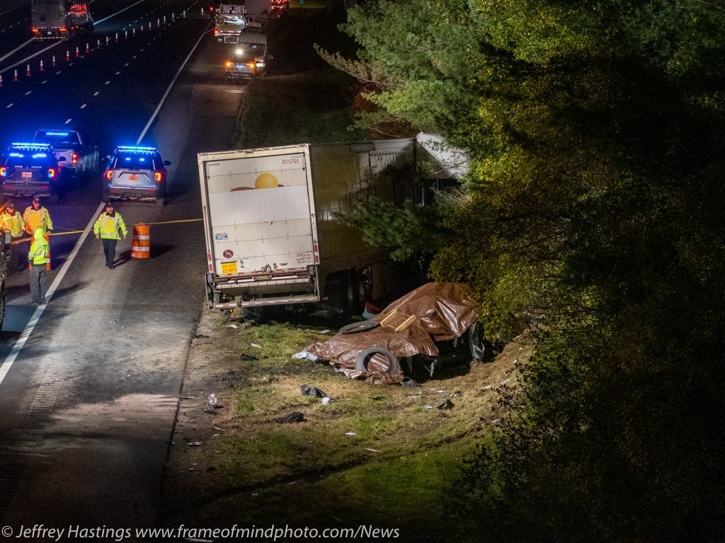 NH State Trooper Dies In Portsmouth Tractor-Trailer Truck Crash ...