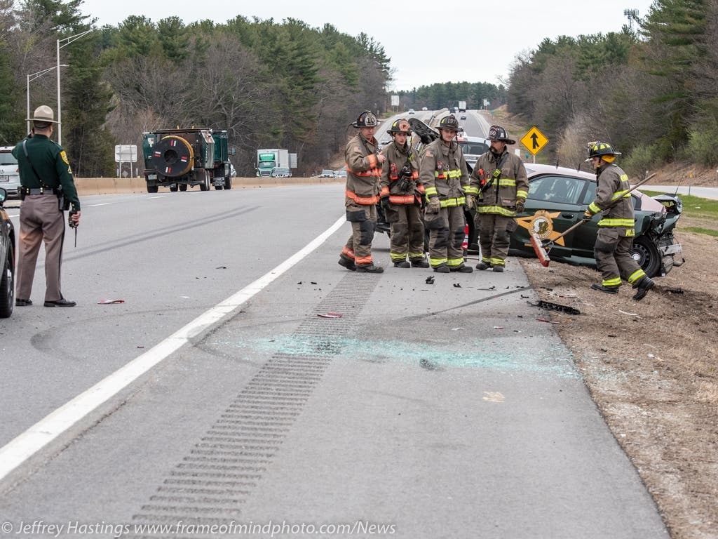 Woman Crashes Into Parked NH State Police Cruiser, Injuring Trooper ...