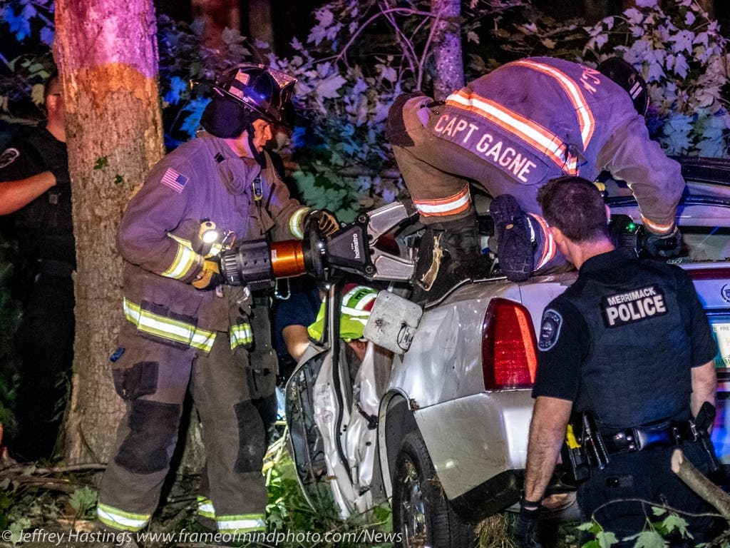 Woman Seriously Injured In Crash On Everett Turnpike In Merrimack ...