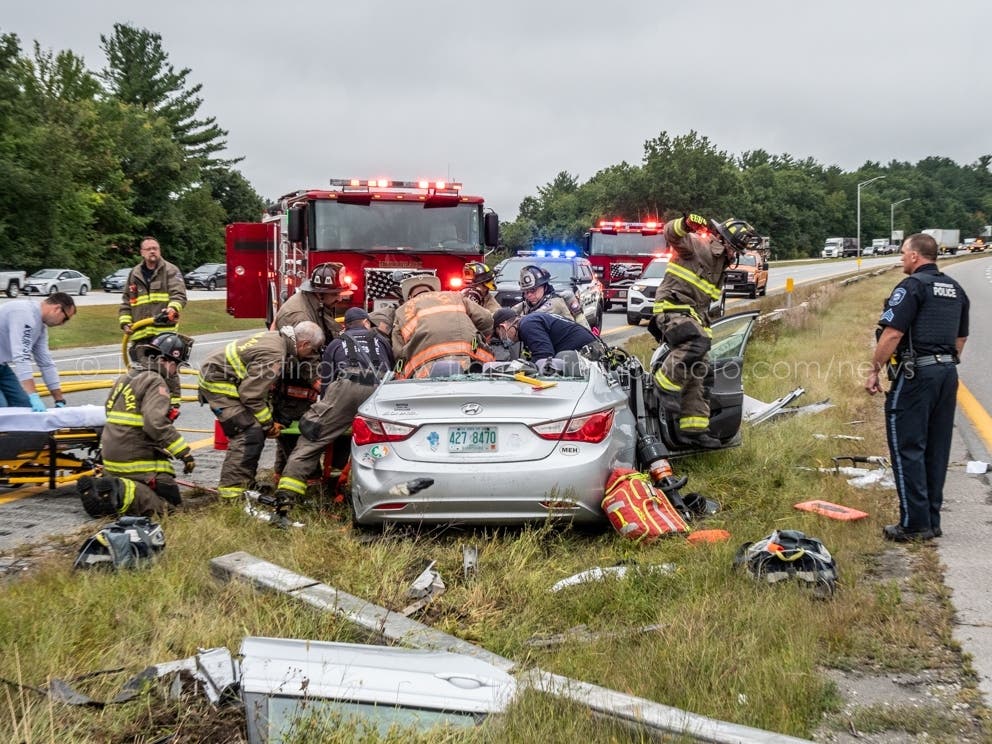 NH Man Seriously Injured In Multi-Vehicle Crash On Everett Turnpike ...