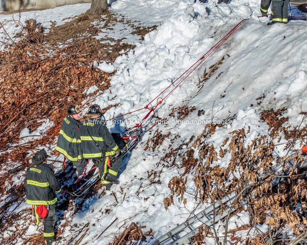 Woman Plunges Down Manchester Embankment Narrowly Missing Brook ...