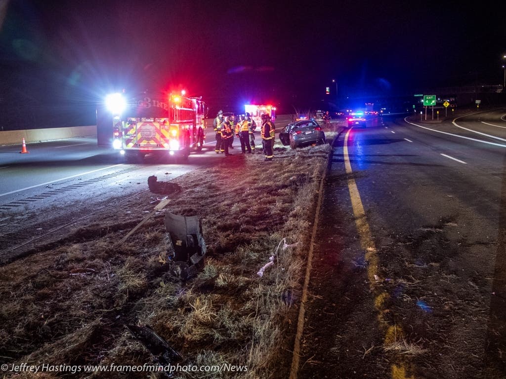 Vehicle Rollover Injures Man In Nashua On The F.E. Everett Turnpike ...