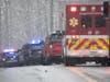 Dane Burke, 55, of Maine, allegedly killed his girlfriend, Nicole Jackson, in Skowhegan, Maine. He eventually crashed in Dunbarton, NH