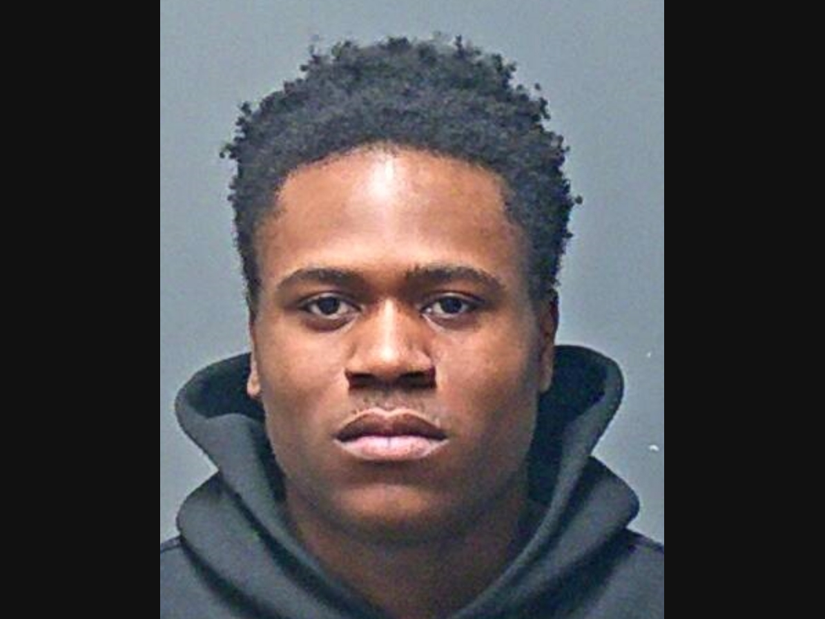 Lincoln Tarlue, 20, of Manchester, is accused of criminal threatening and being a felon in possession of a dangerous weapon.