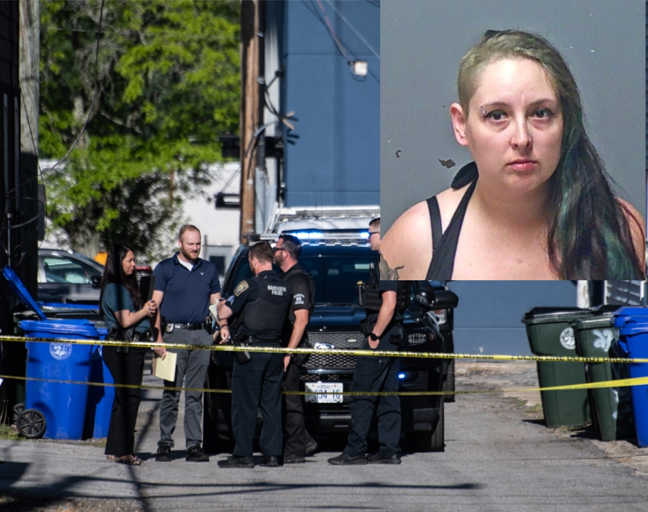 Jamie Spears, 29, of Manchester, allegedly ran over a relative with a vehicle after police say they had an argument on Brook Street.