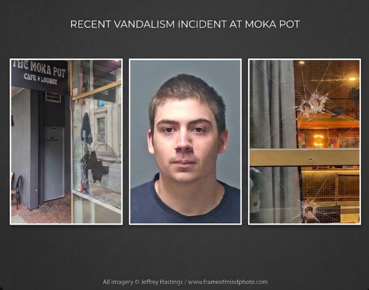Taylor Inman, 20, is accused of criminal mischief and falsifying evidence in last week's Hanover Street incident.