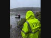 Two women self-extricated after the vehicle was driven into Stevens Pond on Monday.  Firefighters helped safely remove the vehicle.