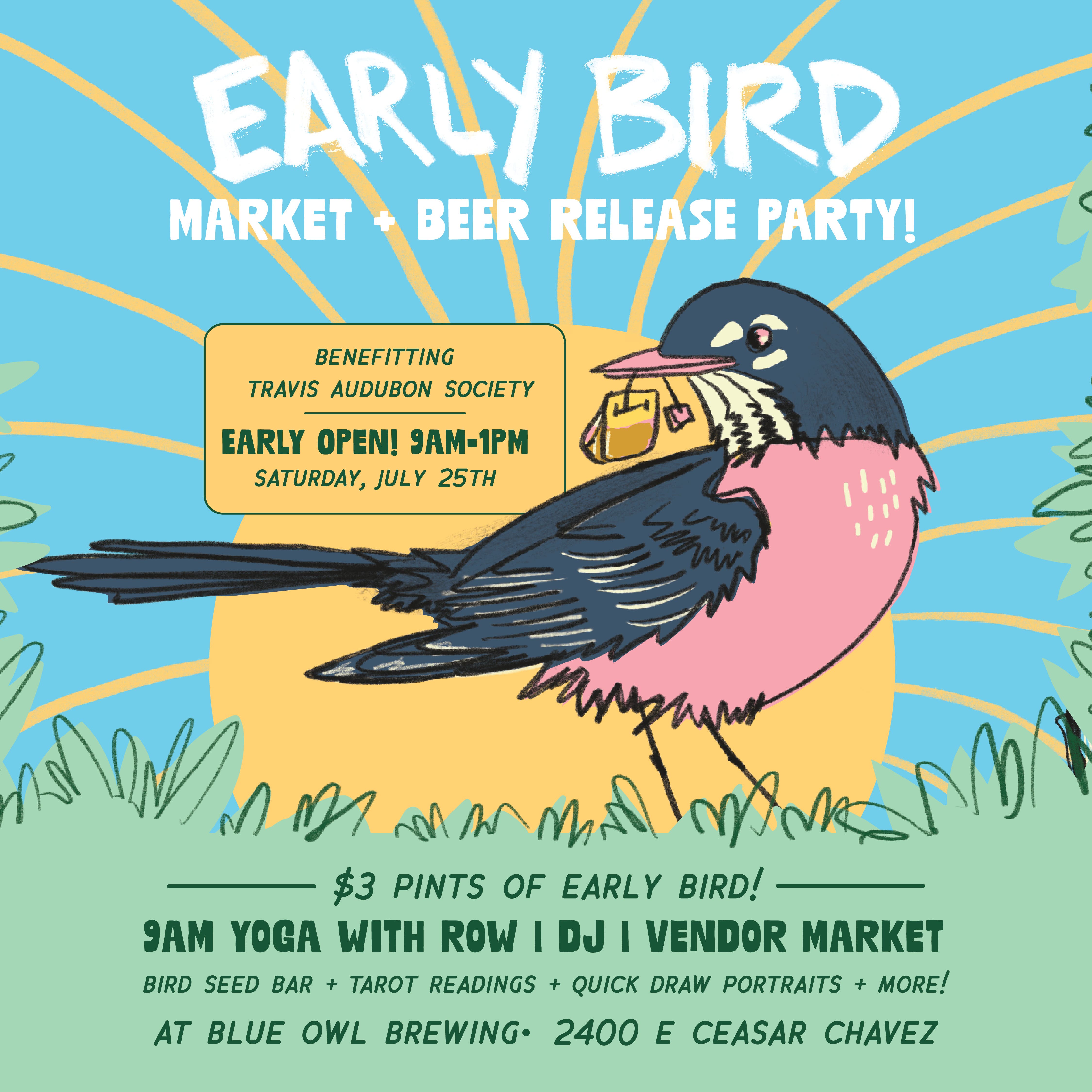 Early Bird Market + Beer Release