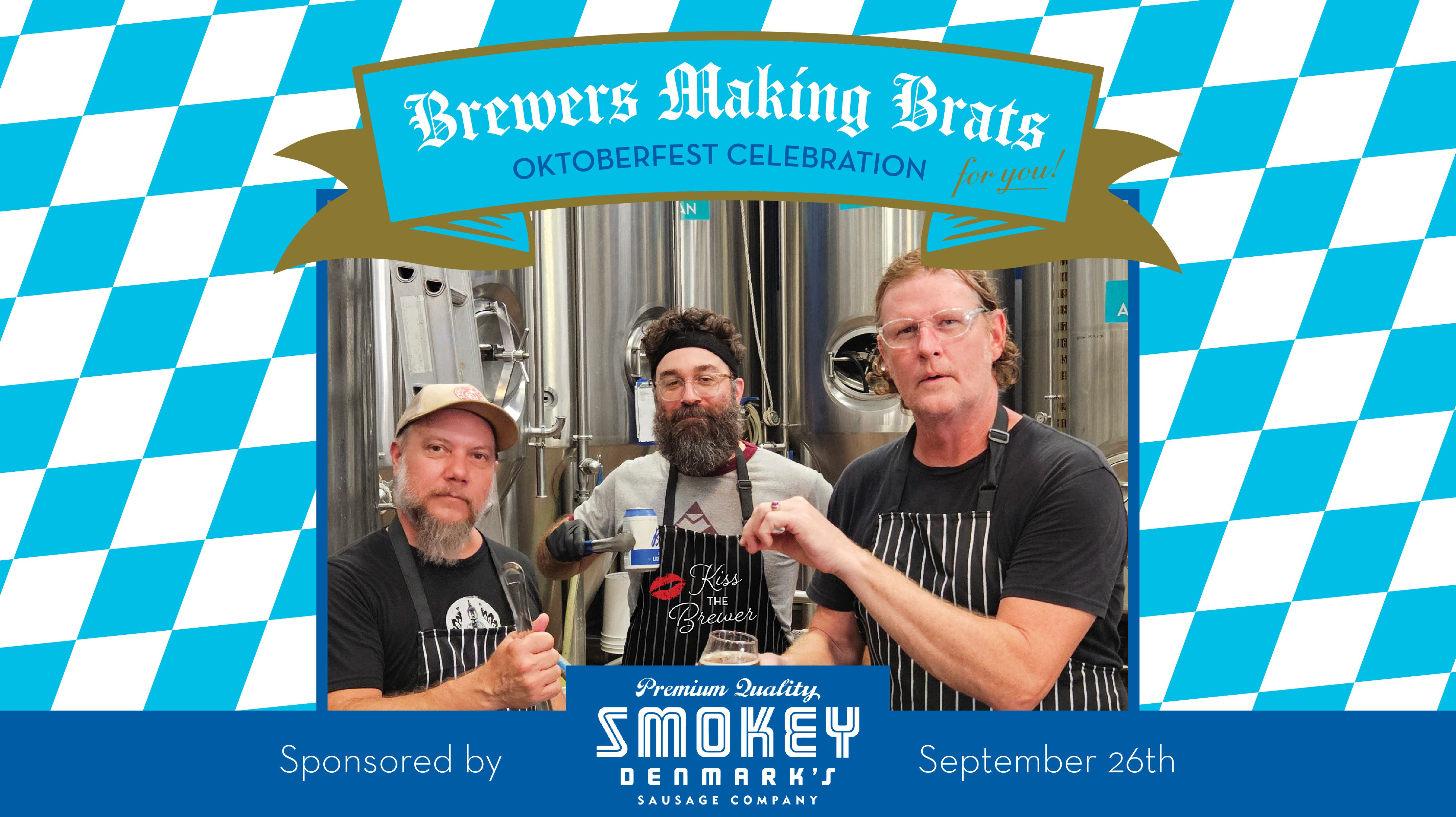 Brewers Making Brats - Oktoberfest Celebration