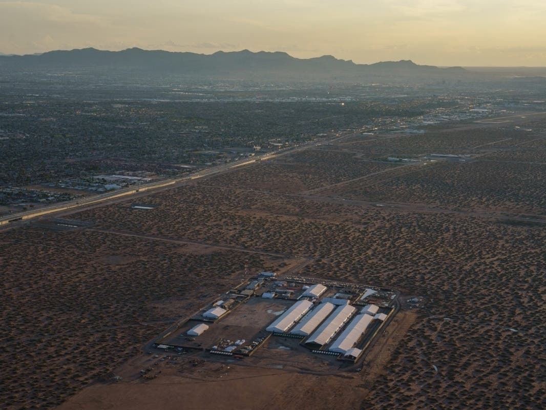 Camp East Montana at Fort Bliss in El Paso, Texas, on Sept. 7, 2025. 