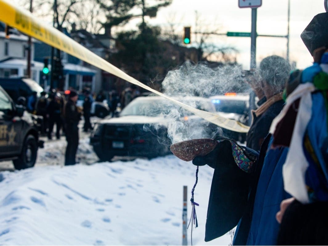 The aftermath of the deadly ICE shooting of Renee Good in Minneapolis Wednesday, Jan. 7.