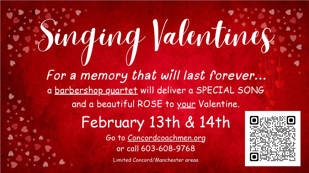 Concord Coachmen Chorus - Valentines