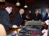 Gala guests enjoy casino games to raise money for the YMCA of Greenwich.