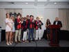 Greenwich Aquatics Senior Athletes help to raise money via raffle tickets 