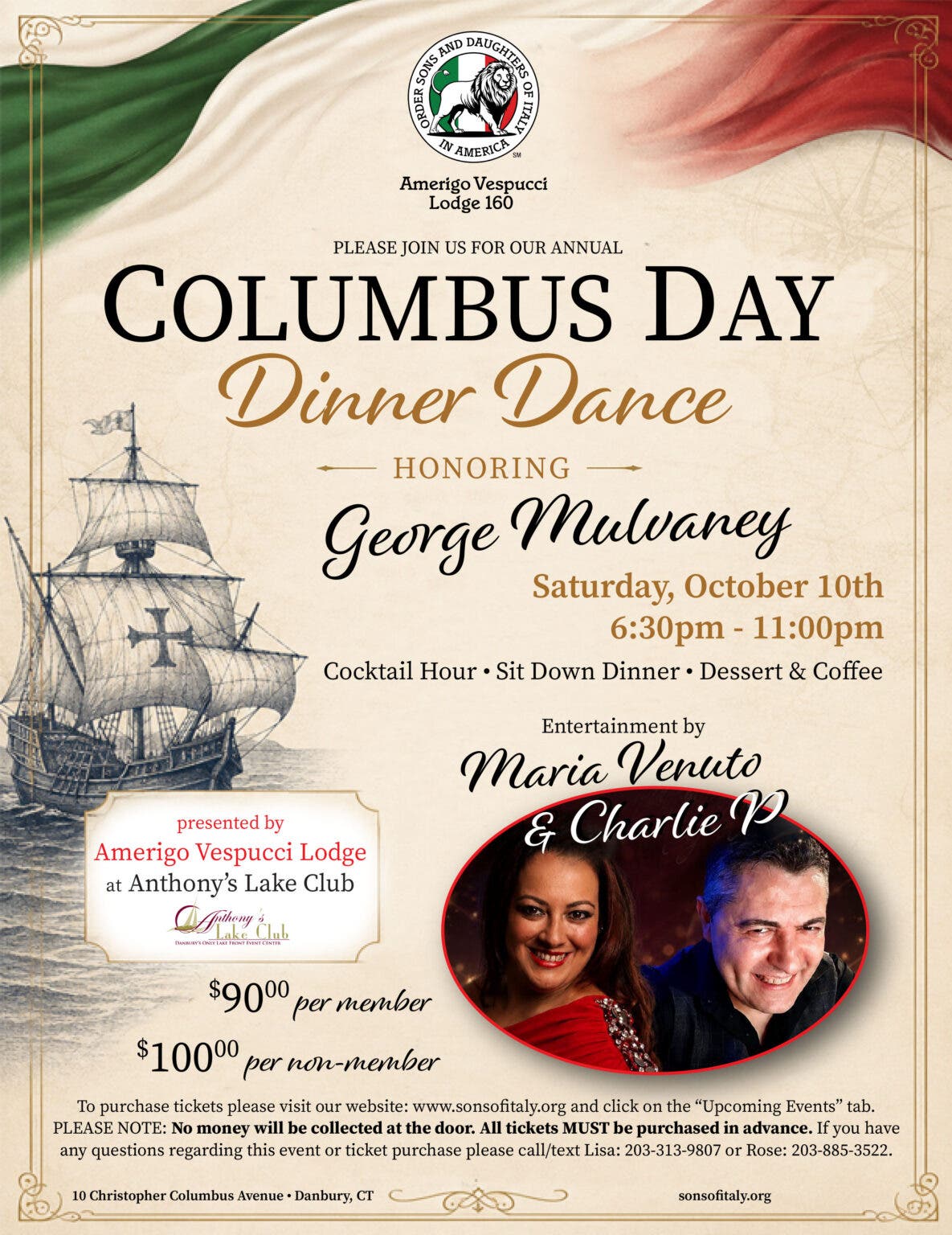 Columbus Day Dinner Dance