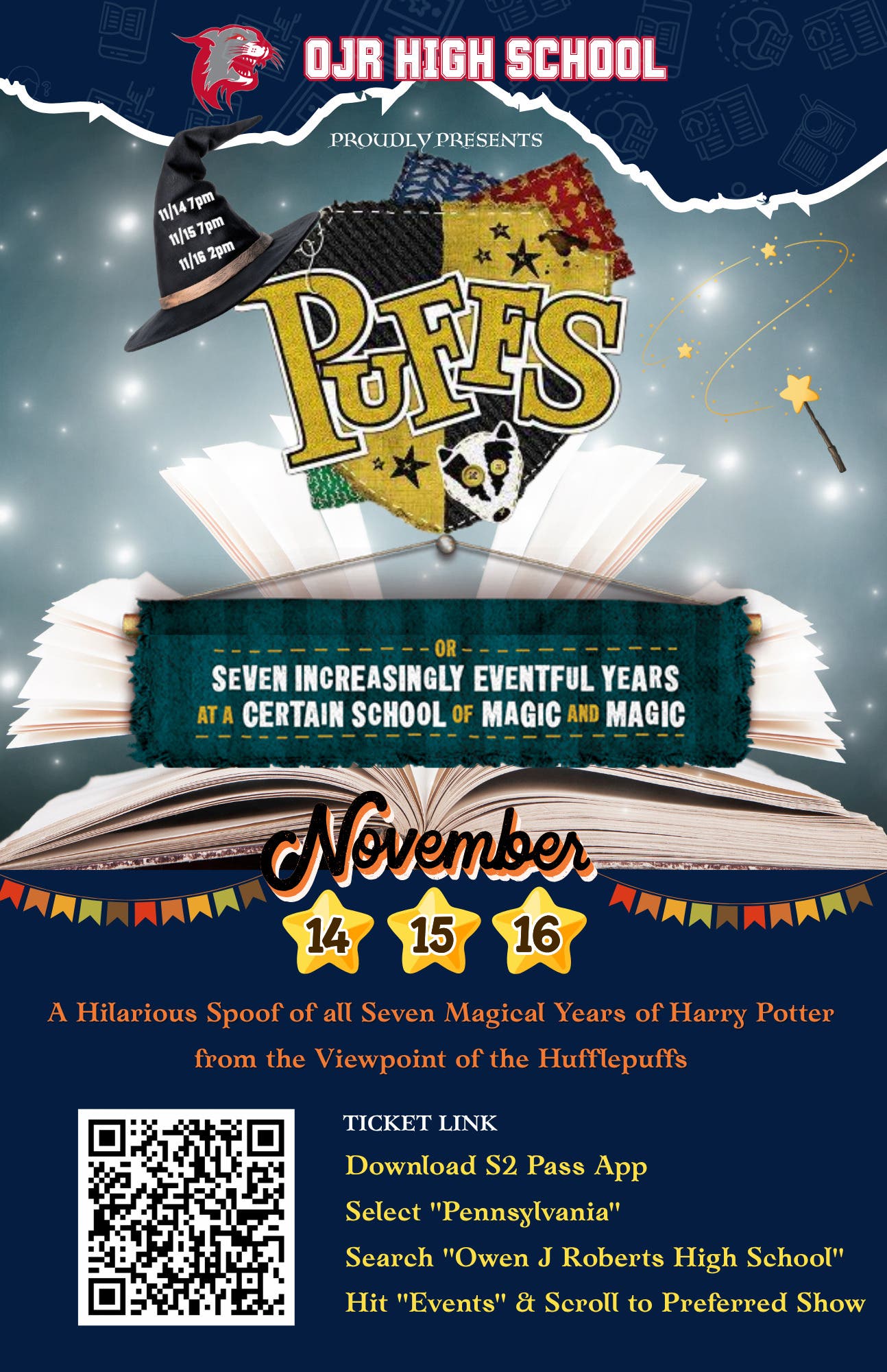 OJR High School Presents Puffs...