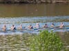 W-N-8+ — Coxswain: K. McCarthy.  Stroke: L. Fields; 7 - L. Venema; 6 - T. Vyge; 5 - M. Mendoza; 4 - B. Lockett; 3 - A. Gibi; 2 - K. Miralles; Bow - K. Gill.