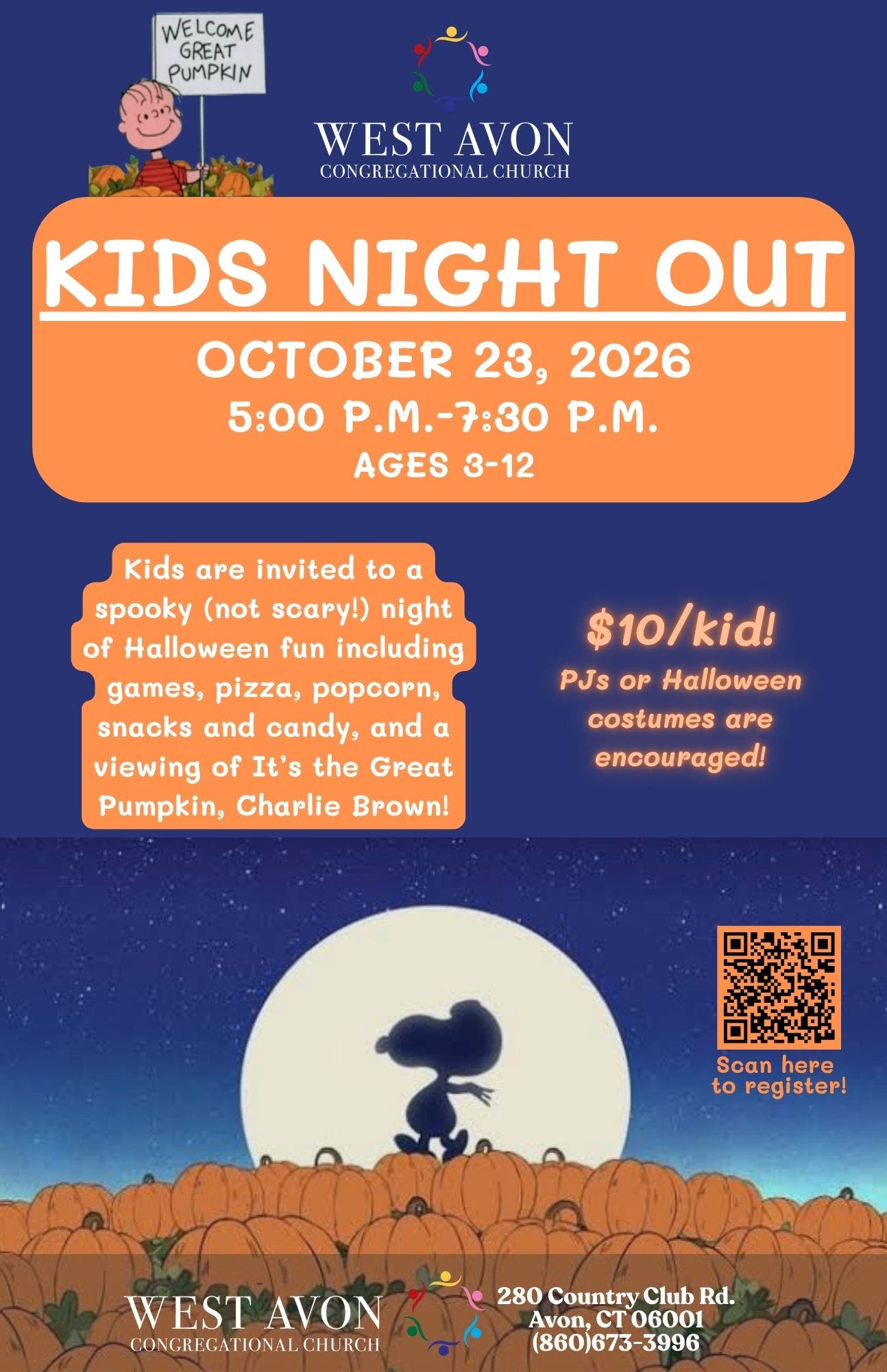 Kids Night Out: Halloween Edition
