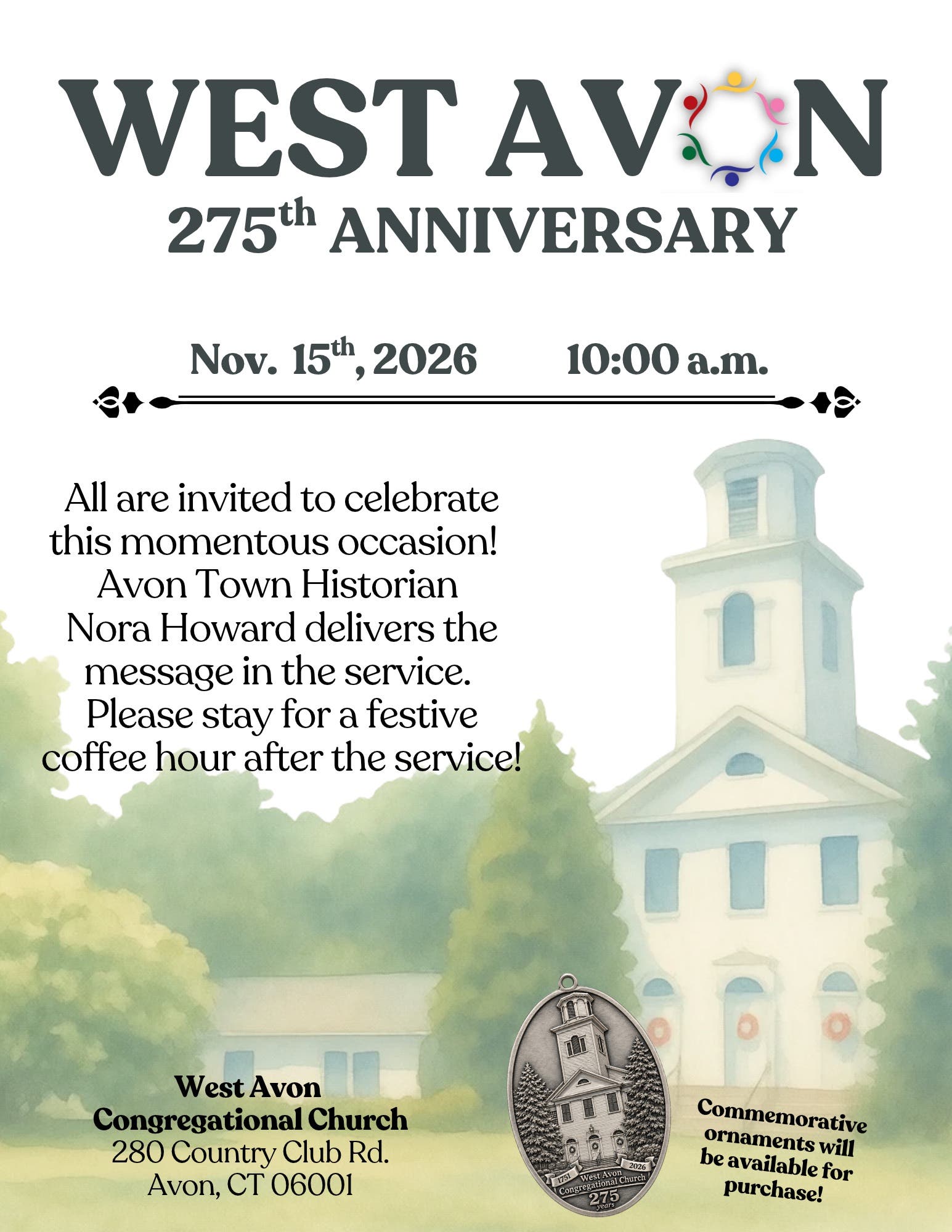 275th Anniversary Celebration