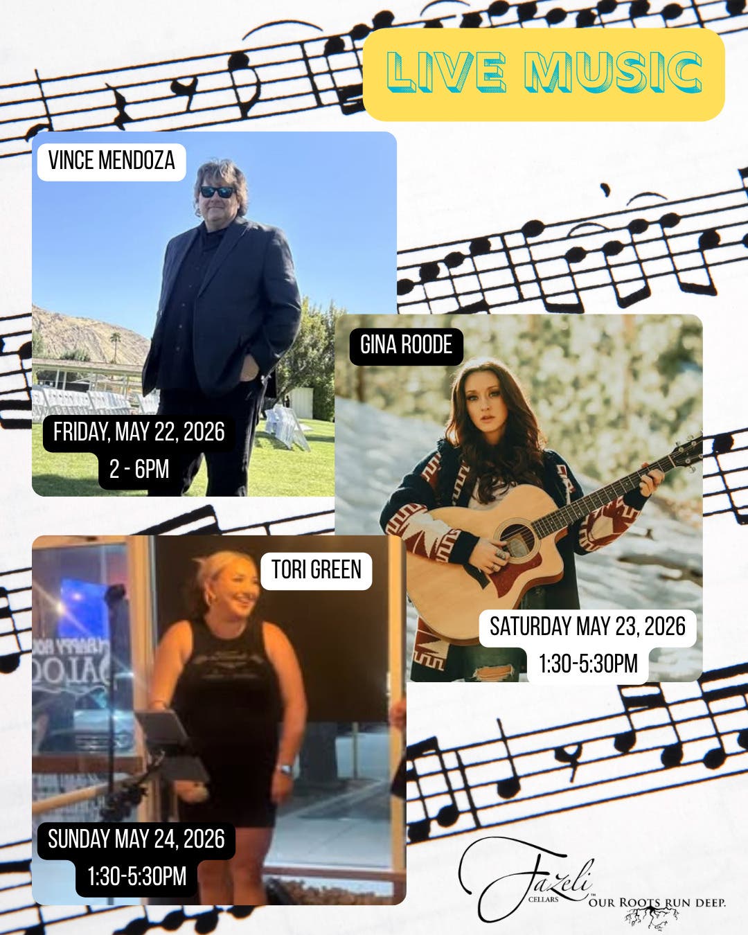 Live Music this Weekend