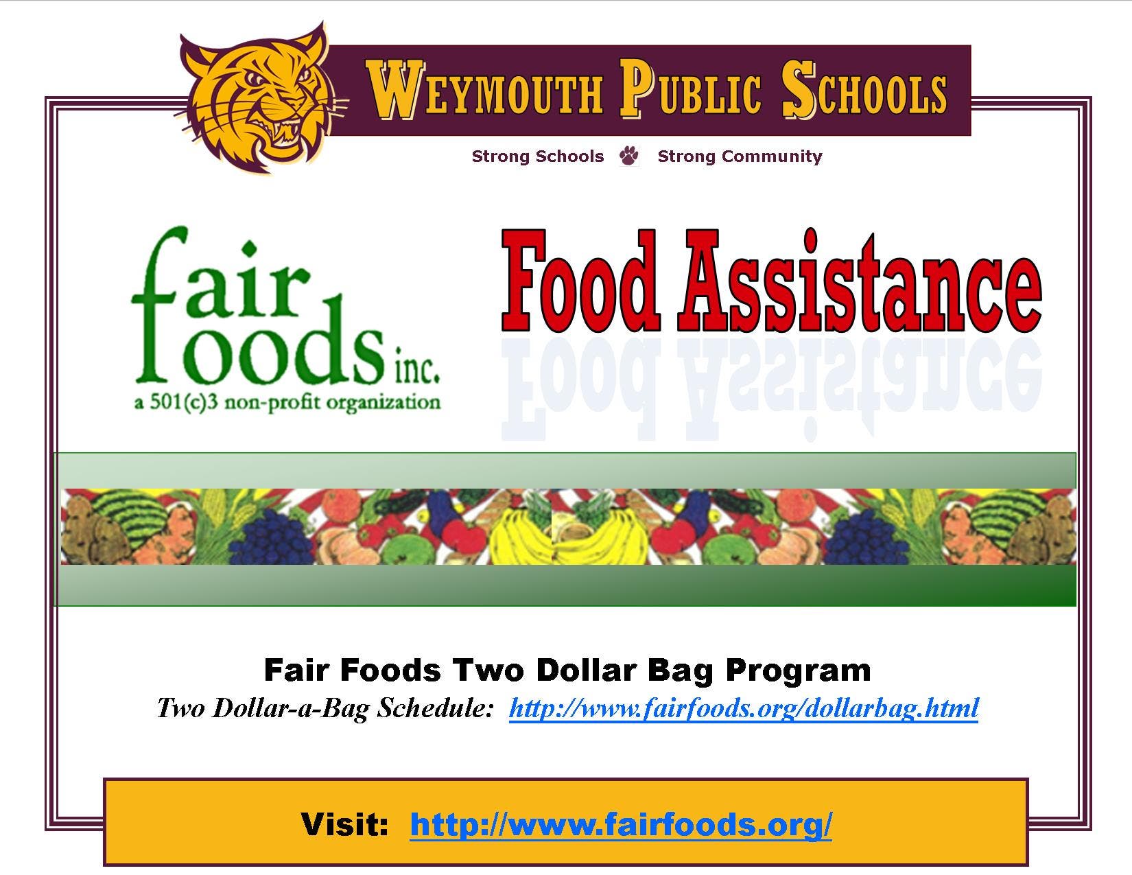 Fair Foods - Two Dollar Bag Program