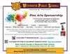 Fine Arts Sponsorship Opportunity for Weymouth Public Schools