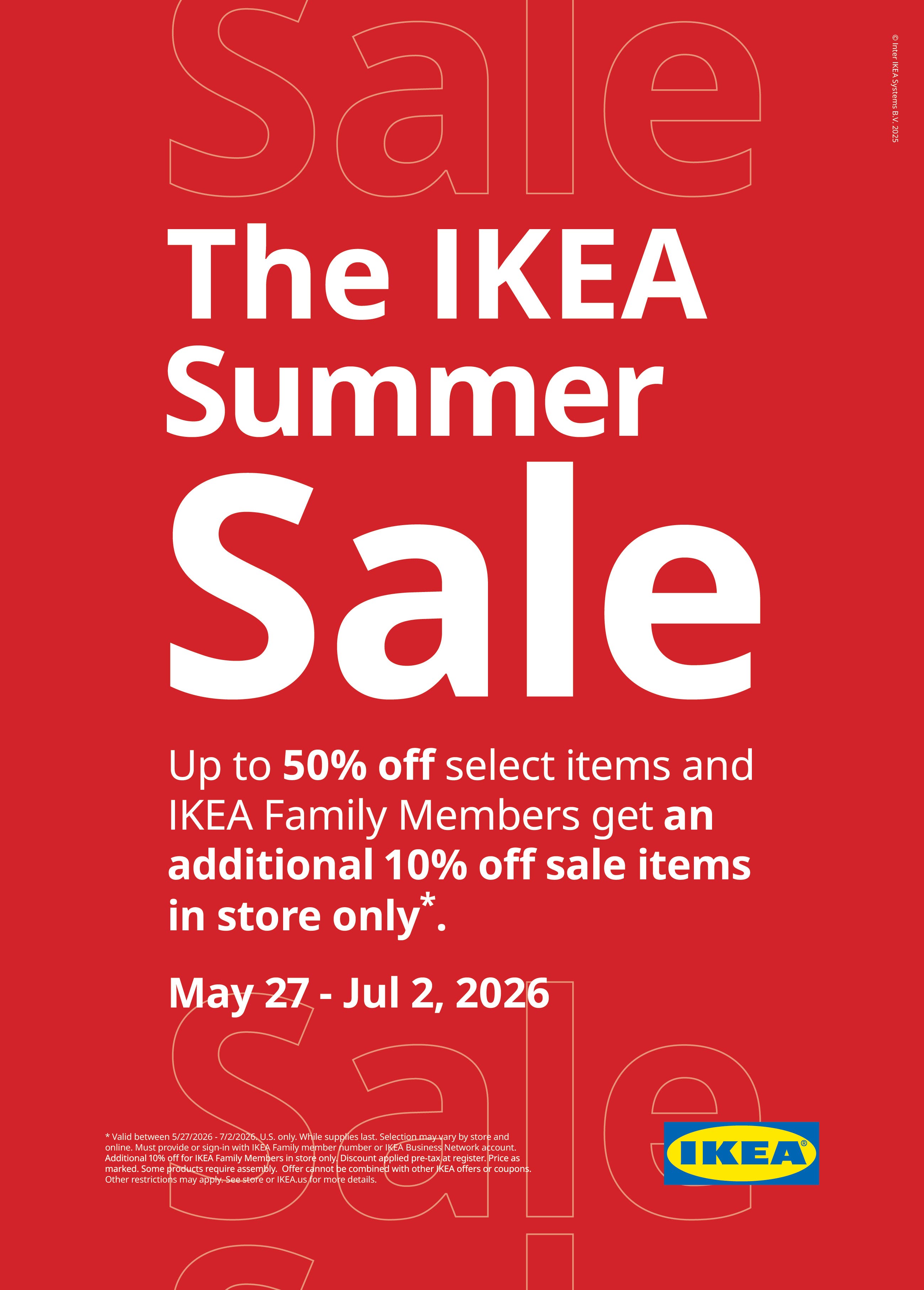 IKEA Summer Sale