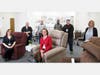 State Rep. Amy Grant in early April visits Medical Products Group in Wheaton and thanks the team for stepping up efforts to help during the pandemic: Amy Landrum, Susan Oker, Michael Pniewski, Tristian Harris, Joe Aksamitowski and Marion Ratliff.    