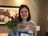 Madeline Hoffman received SIIR’s Violet Richardson Award for her work through Buddee Bags, her charity that supports the ill and disabled.