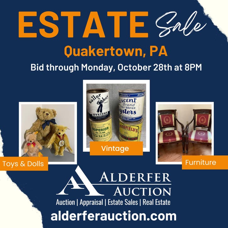 Oct 28 Estate Sale in Quakertown, PA Vintage Toys and Dolls