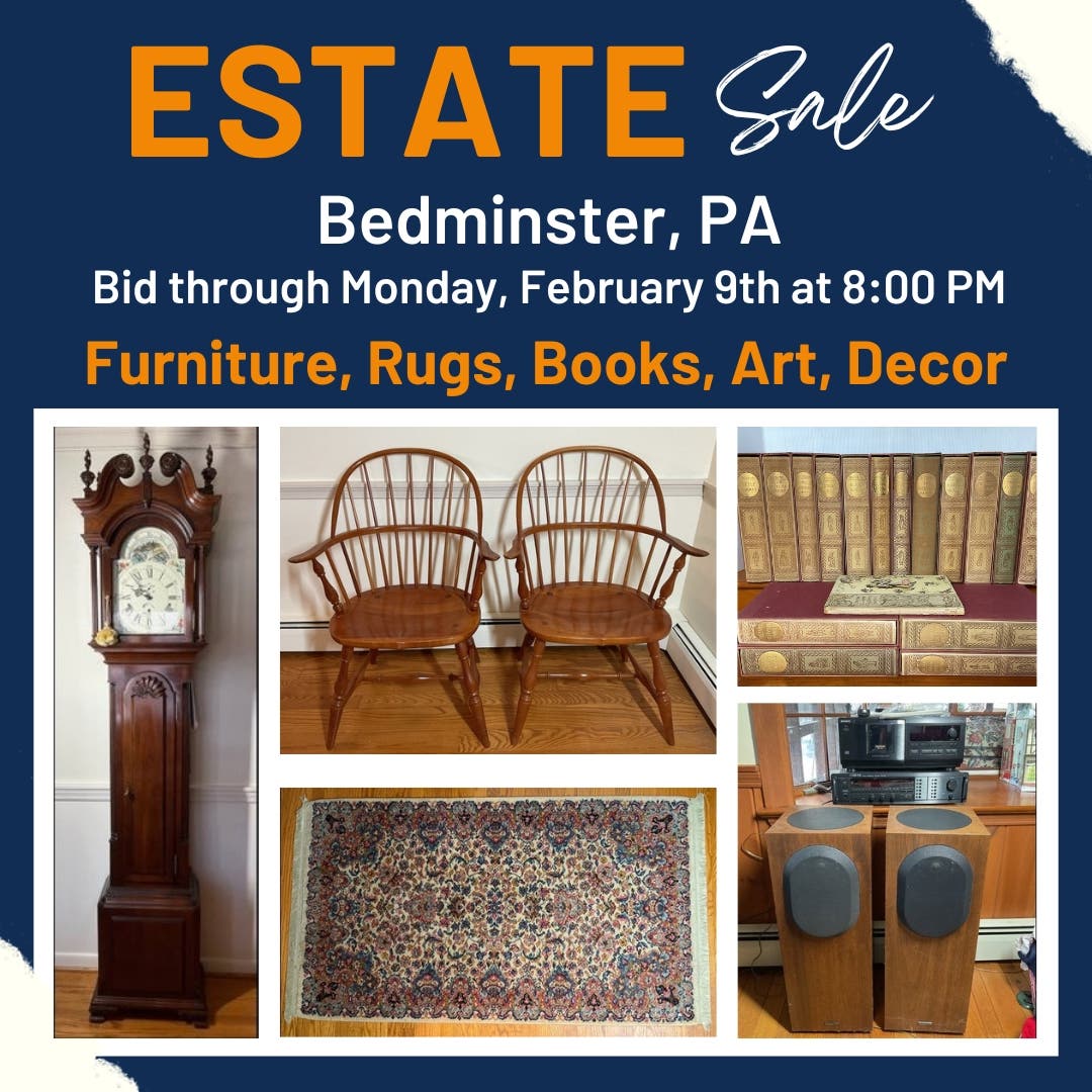 Estate Sale in Bedminster | Furniture | Rugs | Artwork | Decor